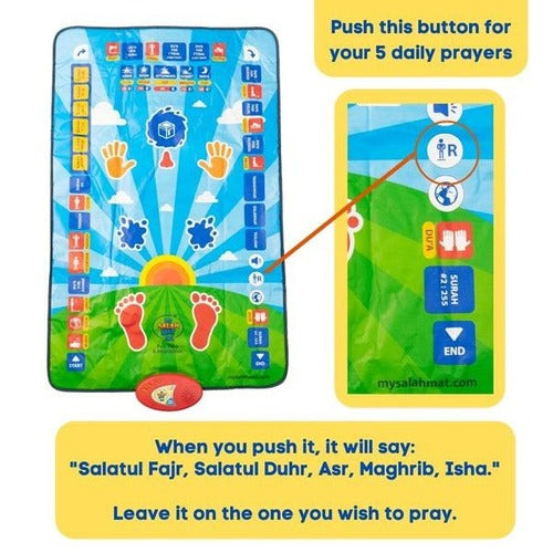 Educational Kids Prayer Mat - Fun, Easy & Interactive