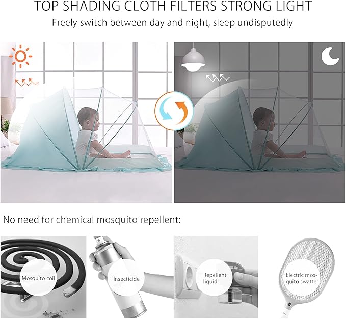 🦟 Portable Baby Mosquito Net – Last Day of Discount! ⏳🔥